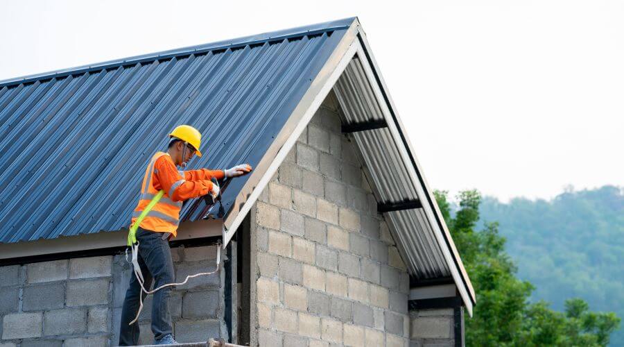 Professional metal roof installation in Crozet, VA